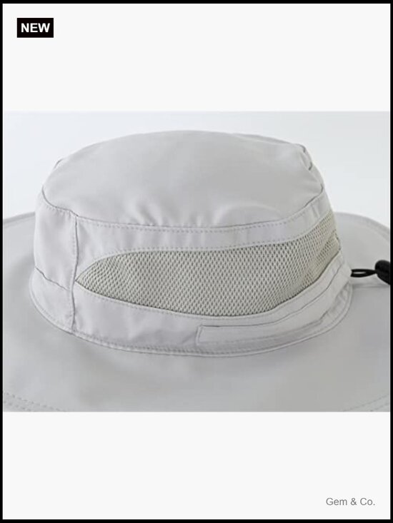 UPF 50+ Sun Hat Wide Brim Bucket Hat for Hiking Fishing Beach Outdoor Activities main image 6
